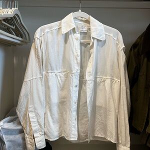 White Button-Up Shirt